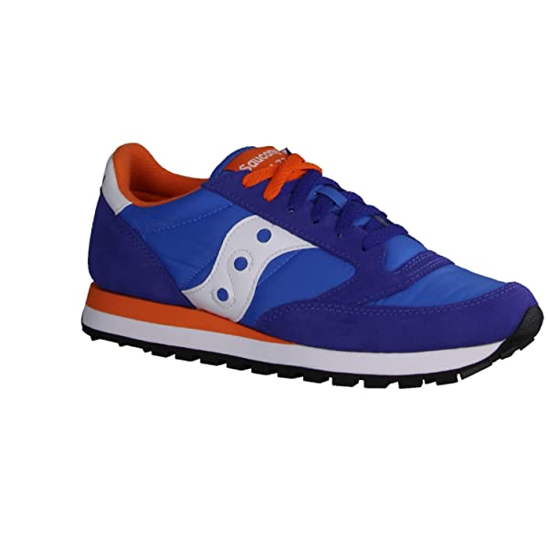 Saucony Jazz Original Blu con profili arancio
