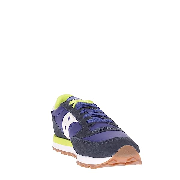 Saucony Scarpe Jazz Original Blu e Gialla - immagine 5