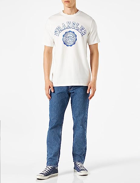 Wrangler Maglietta Collegiata T-Shirt Uomo - immagine 2