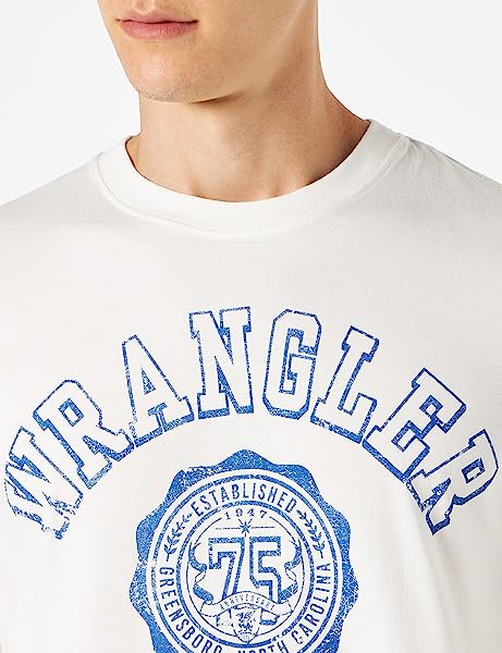 Wrangler Maglietta Collegiata T-Shirt Uomo - immagine 3
