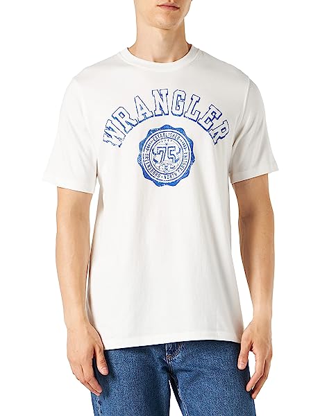 Wrangler Maglietta Collegiata T-Shirt Uomo
