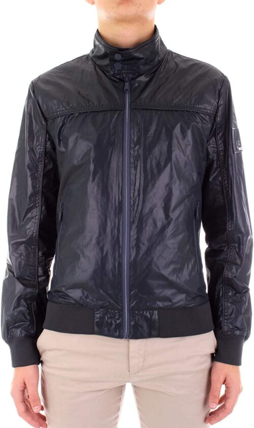 YES-ZEE J504-NG00 Giacche Bomber Uomo Blu XXL