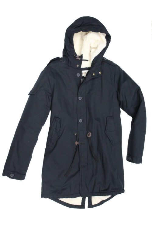 TREZ Parka Uomo con cappuccio mod Jhonny3-1600 tg M Nero
