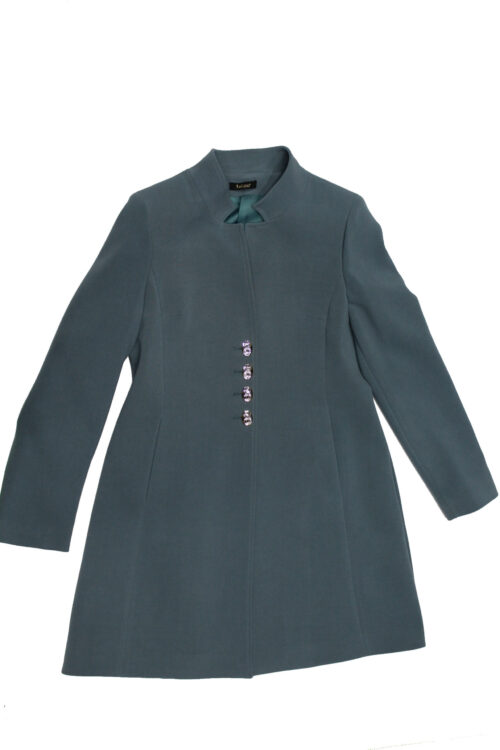 TALCO Cappotto Donna art VB Niagara tg M Verde Acqua