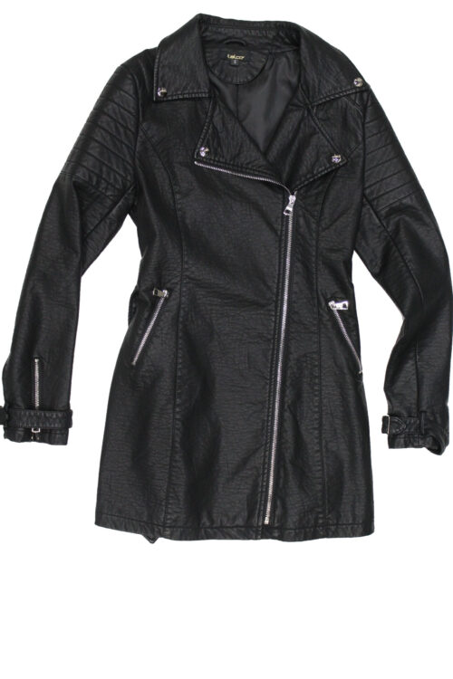 Talco giubbotto donna in ecopelle art PP2378 tg L Nero
