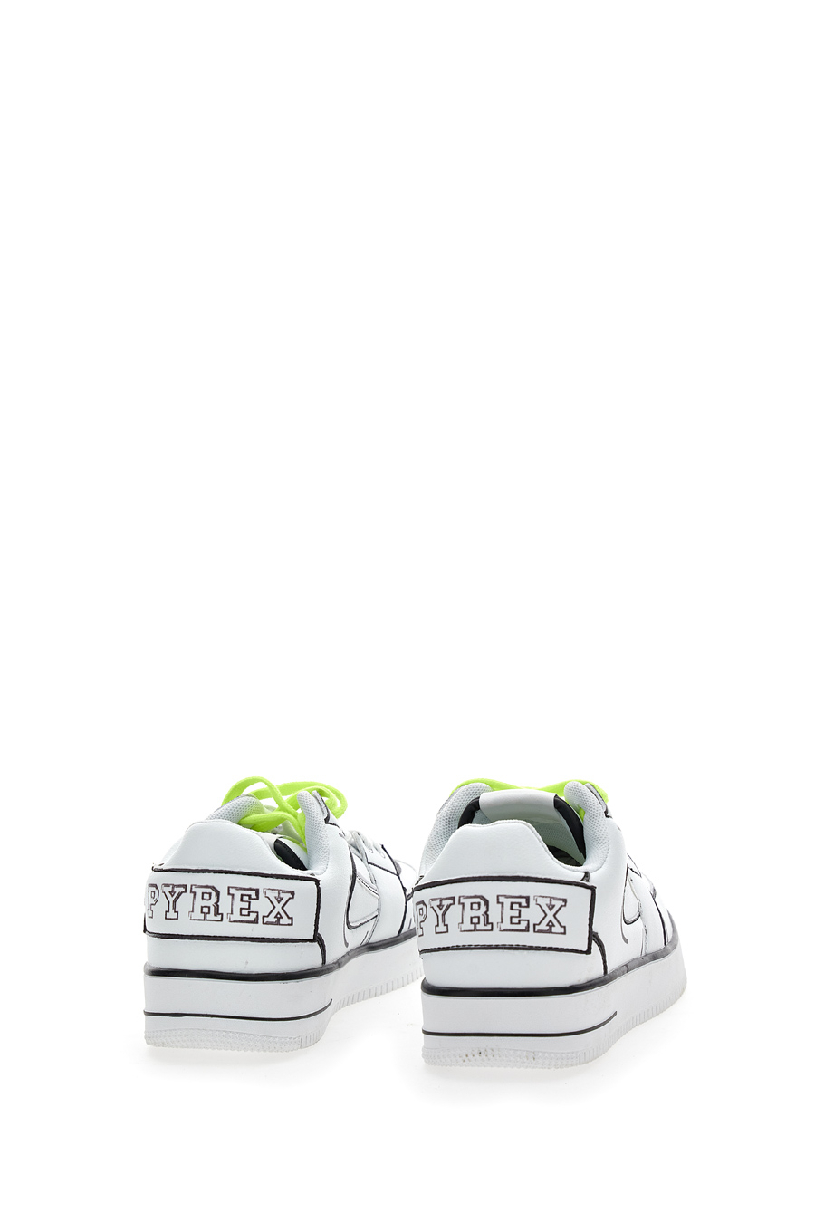 Sneakers basse Pyrex bianche unisex - immagine 9
