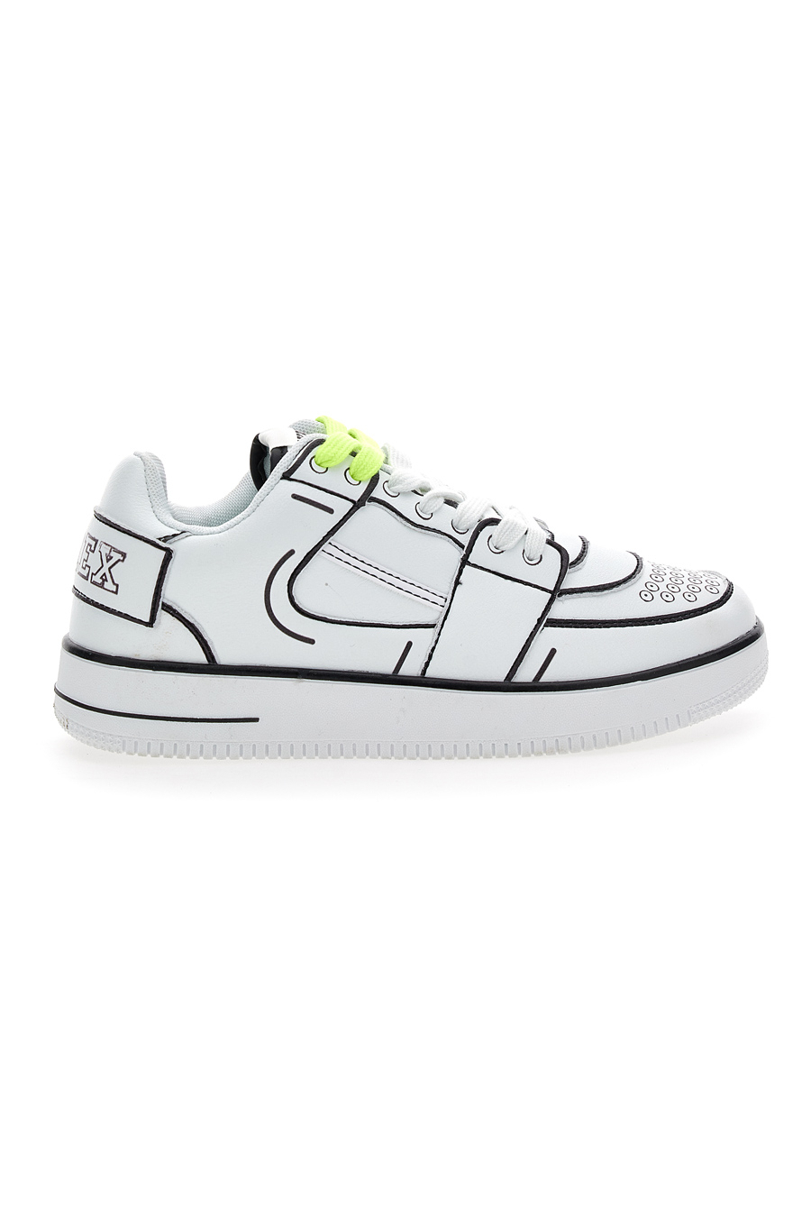 Sneakers basse Pyrex bianche unisex - immagine 2