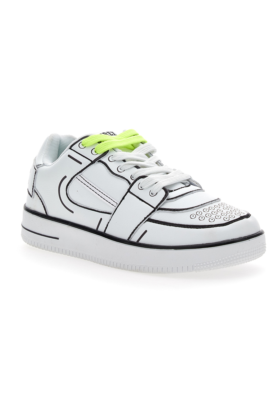 Sneakers basse Pyrex bianche unisex - immagine 4