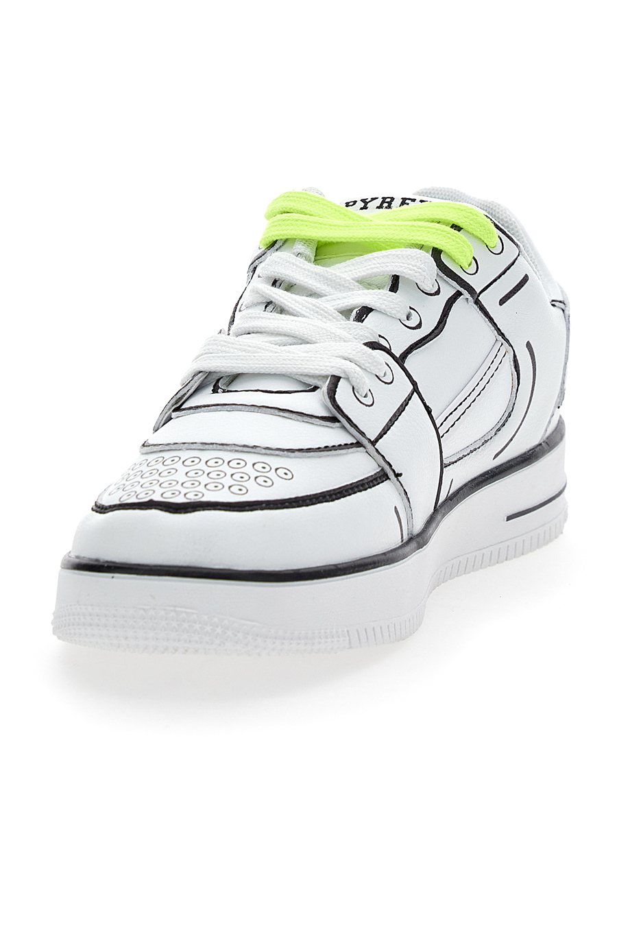 Sneakers basse Pyrex bianche unisex - immagine 7
