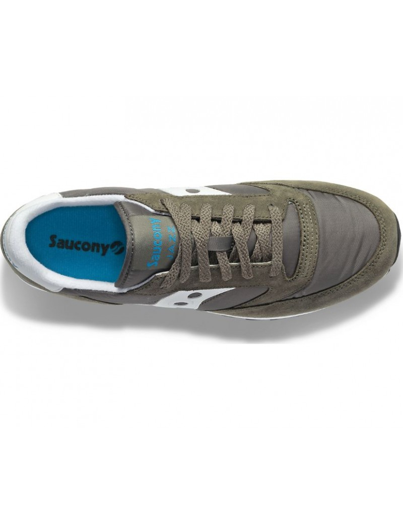 Saucony Jazz Original Sneaker Uomo Verde Oliva - immagine 4