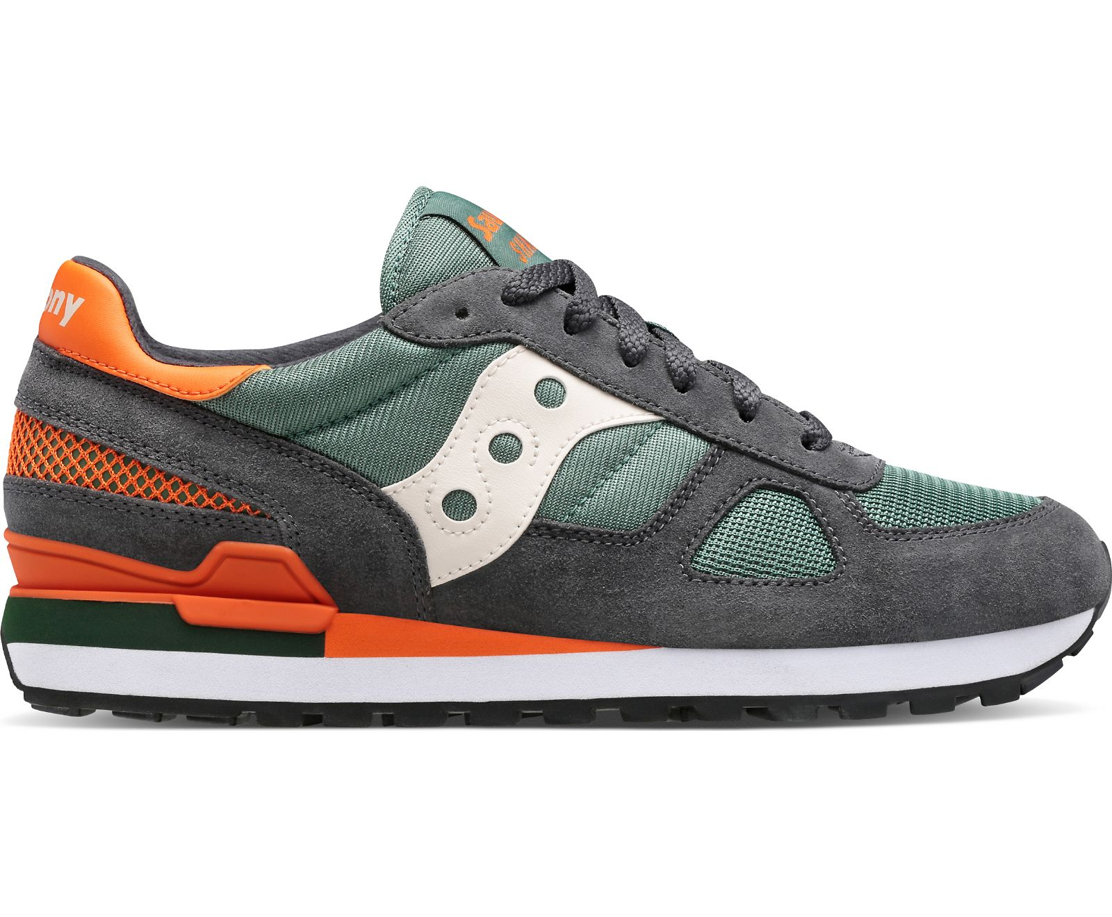Saucony Originals Shadow Sneakers Uomo Grey Green - immagine 2