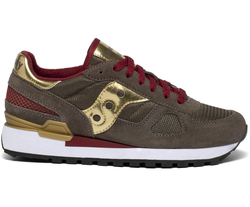 Saucony Originals Shadow Sneakers Donna Crocodile Gold - immagine 2